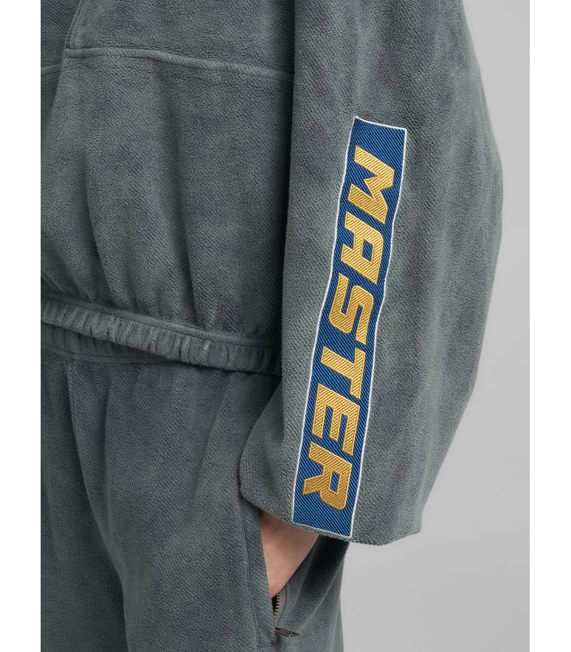 ハイネックハーフジップスウェットシャツ（セットアップ） 詳細画像 ブラックボード 6